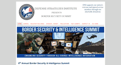 Desktop Screenshot of bordersecuritysummit.dsigroup.org