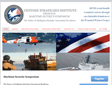 Tablet Screenshot of maritimesecurity.dsigroup.org